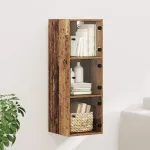 Dulap de perete Lemn Vechi 35 x 37 x 102 cm Lemn compozit GartenMobel Dekor
