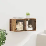 Dulap de perete Lemn Vechi 68 x 37 x 35 cm Lemn compozit GartenMobel Dekor
