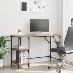 Birou Stejar Artizanal 120 x 50 x 75 cm Lemn compozit GartenMobel Dekor