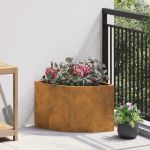 Ghiveci de colț Ruginit 45 x 45 x 35 cm GartenMobel Dekor
