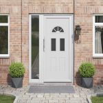 Jardinieră 2 pcs Antracit 30 x 30 x 30 cm Oțel GartenMobel Dekor