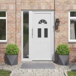 Jardinieră 2 pcs Antracit 40 x 40 x 40 cm Oțel GartenMobel Dekor