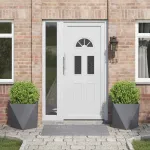 Jardinieră 2 pcs Antracit 50 x 50 x 50 cm Oțel GartenMobel Dekor