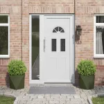 Jardinieră 2 pcs Verde măsliniu 40 x 40 x 40 cm Oțel GartenMobel Dekor