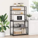 Raft de bucătărie Gri Sonoma 100 x 40 x 168 cm Lemn compozit GartenMobel Dekor