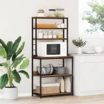 Raft de bucătărie Lemn Vechi 80 x 40 x 168 cm Lemn compozit GartenMobel Dekor