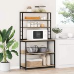 Raft de bucătărie Stejar Sonoma 100 x 40 x 168 cm Lemn compozit GartenMobel Dekor