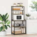 Raft de bucătărie Stejar Sonoma 80 x 40 x 168 cm Lemn compozit GartenMobel Dekor