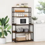 Raft de bucătărie Stejar fumuriu 100 x 40 x 168 cm GartenMobel Dekor