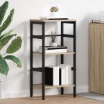 Raft pentru cărți Stejar Sonoma 40 x 29,5 x 81 cm Lemn compozit GartenMobel Dekor