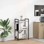 Raft pentru cărți Stejar Sonoma 56 x 34 x 96 cm Lemn compozit GartenMobel Dekor