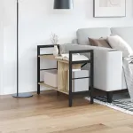 Raft pentru cărți Stejar Sonoma 75 x 30 x 58,5 cm Lemn compozit GartenMobel Dekor