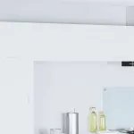 Dulap suspendat Riga 2 pcs Alb 40 x 31 x 40 cm Lemn compozit GartenMobel Dekor