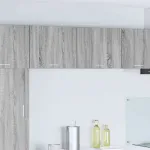 Dulap suspendat Riga 2 pcs Gri Sonoma și Alb 50 x 31 x 40 cm GartenMobel Dekor