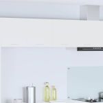 Dulap suspendat cu raft Riga Alb 80 x 31 x 40 cm Lemn compozit GartenMobel Dekor