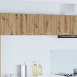 Dulap suspendat cu raft Riga Stejar Artizanal 80 x 31 x 40 cm GartenMobel Dekor