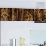 Dulap suspendat cu raft Riga Stejar fumuriu 80 x 31 x 40 cm GartenMobel Dekor