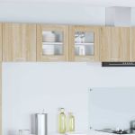 Dulap suspendat cu ușă Riga 2 pcs Stejar Sonoma 40 x 31 x 40 cm GartenMobel Dekor