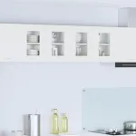 Dulap suspendat Riga 2 pcs Alb 60 x 31 x 40 cm Lemn compozit GartenMobel Dekor