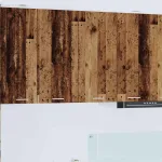 Dulap suspendat Riga Lemn Vechi 80 x 31 x 80 cm Lemn compozit GartenMobel Dekor