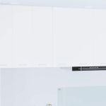 Dulap suspendat cu raft Riga Alb 30 x 31 x 80 cm Lemn compozit GartenMobel Dekor