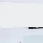 Dulap suspendat cu raft Riga Alb 60 x 31 x 80 cm Lemn compozit GartenMobel Dekor