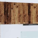 Dulap suspendat cu raft Riga Lemn vechi și Alb 40 x 31 x 80 cm GartenMobel Dekor