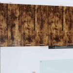 Dulap suspendat cu raft Riga Stejar fumuriu 60 x 31 x 80 cm GartenMobel Dekor