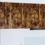 Dulap suspendat cu raft Riga Stejar fumuriu 60 x 31 x 80 cm GartenMobel Dekor