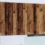 Dulap suspendat Riga Lemn Vechi 40 x 31 x 100 cm Lemn compozit GartenMobel Dekor