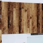 Dulap suspendat Riga Lemn Vechi 60 x 31 x 100 cm Lemn compozit GartenMobel Dekor