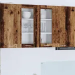 Dulap suspendat Riga Lemn Vechi 80 x 31 x 80 cm Lemn compozit GartenMobel Dekor