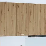 Dulap suspendat cu raft Riga Stejar Artizanal 40 x 31 x 100 cm GartenMobel Dekor