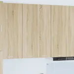 Dulap suspendat cu raft Riga Stejar Sonoma 60 x 31 x 100 cm GartenMobel Dekor