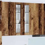 Dulap suspendat Riga Lemn Vechi 60 x 31 x 100 cm Lemn compozit GartenMobel Dekor