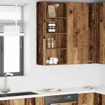 Dulap suspendat cu raft Riga Lemn Vechi 40 x 29,5 x 100 cm GartenMobel Dekor