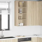 Dulap suspendat cu raft Riga Stejar Sonoma 40 x 29,5 x 100 cm GartenMobel Dekor