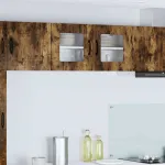 Dulap suspendat de bucătărie Stejar fumuriu 80 x 31 x 40 cm GartenMobel Dekor