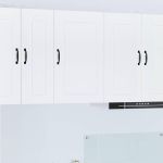 Dulap suspendat de bucătărie Alb 50 x 31 x 80 cm Lemn compozit GartenMobel Dekor