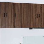 Dulap suspendat de bucătărie Stejar închis 50 x 31 x 80 cm GartenMobel Dekor