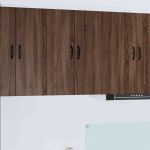 Dulap suspendat de bucătărie Stejar închis 60 x 31 x 80 cm GartenMobel Dekor
