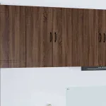 Dulap suspendat de bucătărie Stejar închis 80 x 31 x 80 cm GartenMobel Dekor