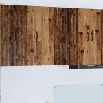 Dulap suspendat de bucătărie cu raft Lemn Vechi 50 x 31 x 80 cm GartenMobel Dekor