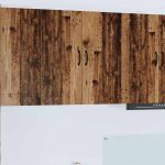 Dulap suspendat de bucătărie cu raft Lemn Vechi 80 x 31 x 80 cm GartenMobel Dekor