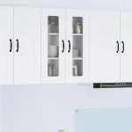 Dulap suspendat de bucătărie Alb 60 x 31 x 80 cm Lemn compozit GartenMobel Dekor