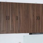 Dulap suspendat de bucătărie Stejar închis 50 x 31 x 100 cm GartenMobel Dekor