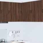 Dulap suspendat de bucătărie Stejar închis 57 x 57 x 80 cm GartenMobel Dekor