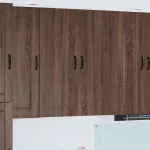 Dulap suspendat de bucătărie Stejar închis 80 x 31 x 100 cm GartenMobel Dekor