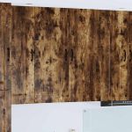 Dulap suspendat de bucătărie Stejar fumuriu 80 x 31 x 100 cm GartenMobel Dekor