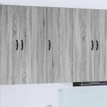 Dulap suspendat de bucătărie cu ușă Gri Sonoma 40 x 31 x 100 cm GartenMobel Dekor